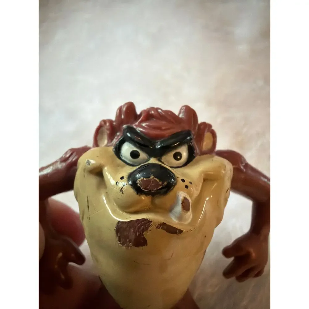 Vintage 1991 Warner Bros Taz Tasmanian Devil PVC Figure Looney Tunes 2.5